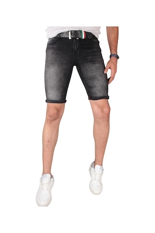 Tom Free Store Erkek Skinny Fit Likralı Kot Kapri