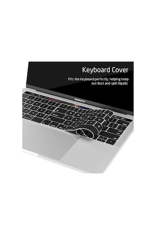 Apple Uyumlu MacBook Pro 15,4' A1707 Yurtdişi Klavye Kuruyucu Us English
