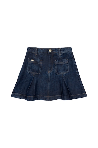 U.s. Polo Assn. Kız Çocuk Koyu Mavi Etek Jean 50304244-dn0023 Dark Blue Koyu Mavi