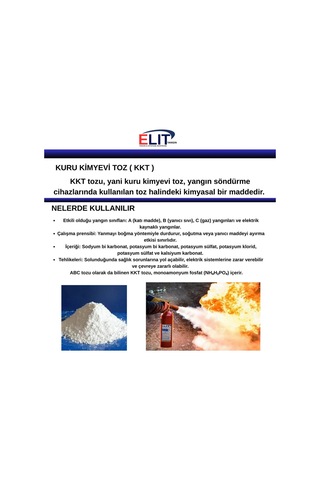 Yangın Söndrüme Tüpü 6 Kg Ruhsata Uygun Kuru Kimyevi Tozlu Kkt Söndürcü - 751983145