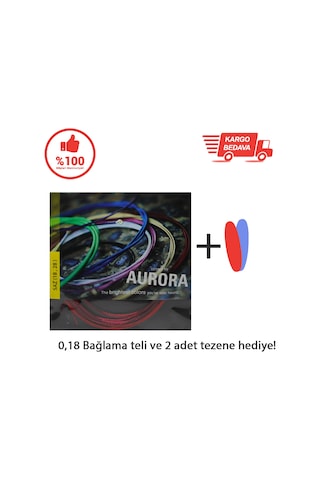 Aurora 0.18 Saz Teli - Kısa Sap Bağlama Teli