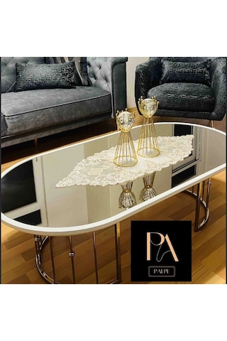 Gold G 2'li Ofis Metal Aksesuar Biblo Ev Salon Dekorasyon Obje