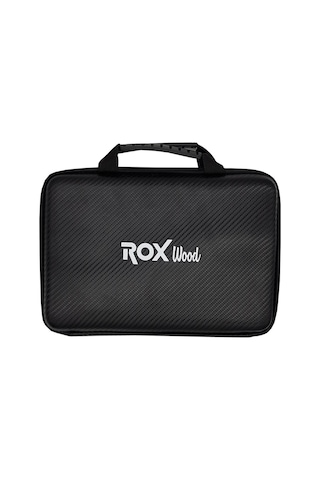 Rox Wood Düz Iskarpela Seti 4 Parça Neopren Çantalı