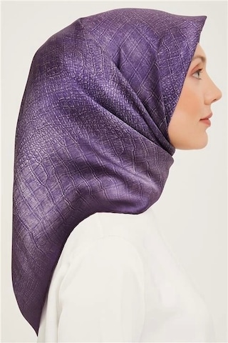 Armine Sura İpek Eşarp 23ka9030 01 Mor