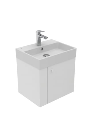 Creavit Font Lavabo Dolabı 50 Cm Beyaz