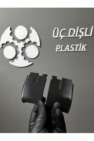 Volkswagen Transporter T5 - T5.1 Bardaklık Seti Plastik 3d Baskı Siyah 1 Set