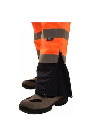 Proline 300d Oxford Cift Renkli Reflektörlü Pantolon Turuncu Sarı