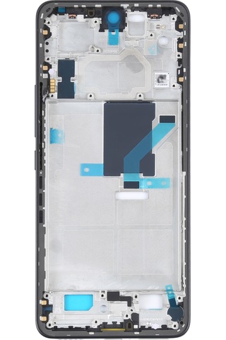 Xiaomi 12 Lite  Ön Muhafaza Lcd Çerçeve Çerçeve Plakası Siyah İçin