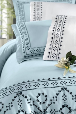 Silkarea Pamuk Saten Nevresim Takımı Çift Kişilik Akash Diğer
