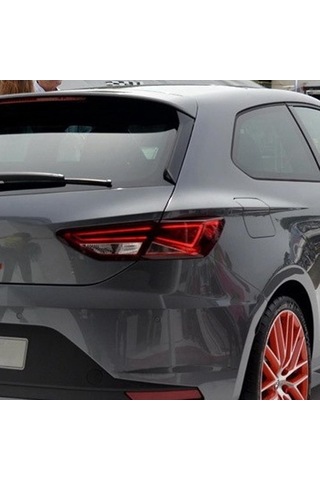 Dancemonkey Seat Leon 5f Mk3 Karbon Fiber Arka Pencere Trim, Dudak Spoiler