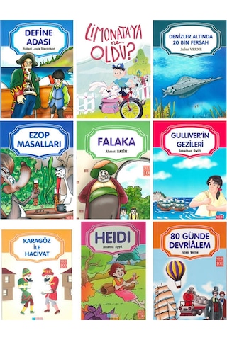 Limonataya Ne Oldu,denizler Altında 20 Bin Fersah,falaka,2,3,,4 Sınıf Set