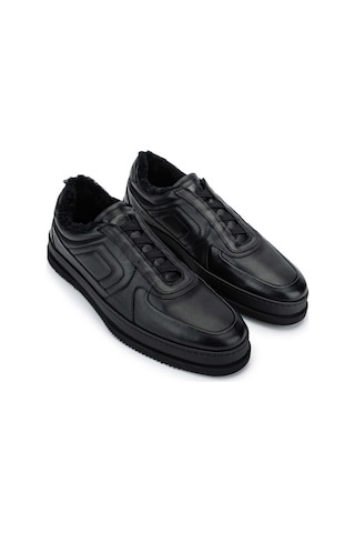 Giampiero Nicola Erkek Hakiki Deri Siyah Casual Ayakkabı 664 401111a Erk Ayk Sk24-25 Nero Siyah