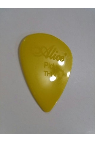 Alice Ap-100g Gitar Penası Nylon Thin Sarı 1 Adet