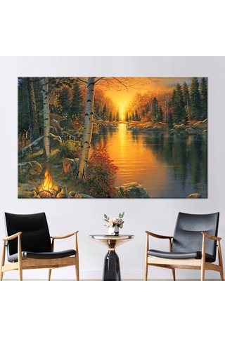 70x100cm 1 Parça Kanvas Tablo, Manzara Kanvas Baskı
