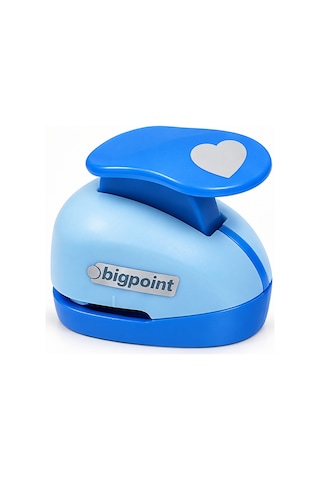 Bigpoint Şekilli Delgeç 7.6cm Kalp X 2 Adet Diger