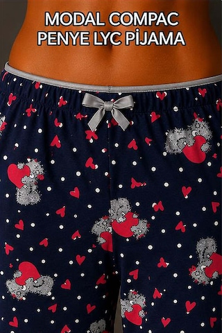 Made By Me Pamuklu Modal Compact Premium Pijama Altı Lacivert