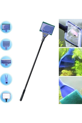 5  İn  1  Akvaryum  Tankı  Temizleme  Seti  Akvaryum  Balığı  Bakım  Seti