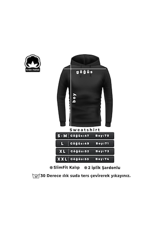 Unisex Oversize Dream Butterfly Baskılı Sweatshirt Siyah