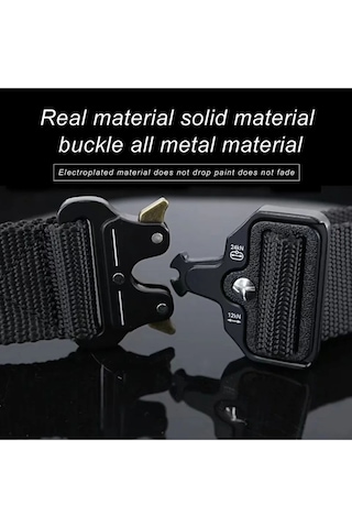 Taktik Kobra Kemer Palaska Kemer Siyah Renk