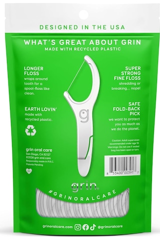Grin Clean Çatal Diş İpi Kürdanlı 75 Adet