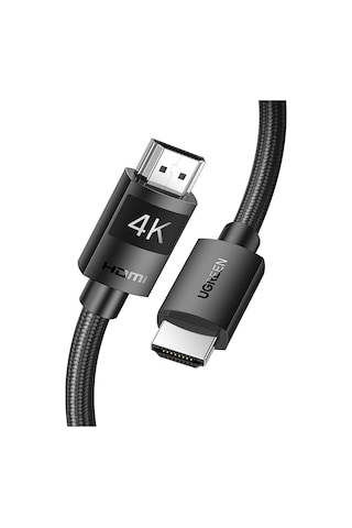 Ugreen Örgülü Hdmi 2.0 4K 60Hz Görüntü Aktarım Kablosu 1 Metre