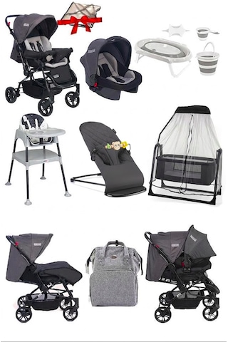 Tommy Baby 12 Parça Çeyiz Seti Bebek Arabası - Puset - Beşik - Ana Kucağı - Mama Sandalyesi - Küvet Takımı - Bebek Bakım Çantası Tommy Baby 12 Parça Çeyiz Seti Bebek Arabası - Puset - Beşik - Ana Kucağı - Mama Sandalyesi - Küvet Takımı - Bebek Bakım Çantası