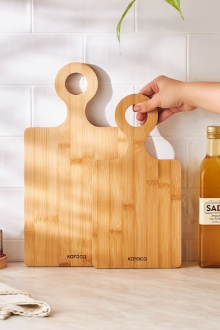 Karaca  Dara 2'li Bambu Kesme Tahtası