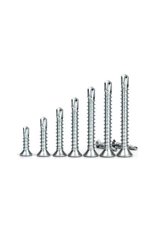 3.9 Akıllı Vida Matkap Uçlu Vida Seti 3.9x13 3.9x16 3.9x19 3.9x22 3.9x25 3.9x32 3.9x38 Kendinden Delici Sac Ve Metal Montaj Vidası