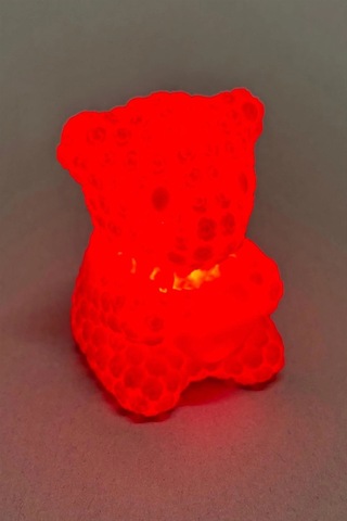 Işıklı Ayıcık Led Lamba 7 Cm Diğer