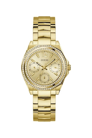Guess Gugw0685l2 Altın Kaplama Taşlı Kadın Kol Saati