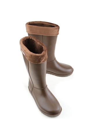 Gezer Kışlık Kadın Çizme Gc2kzm.00623.00.011.j13 Kahverengi