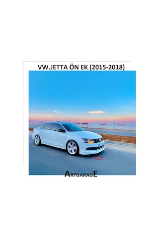Vw.jetta 2015-2018 Ön Tampon Eki-fiberglass-boyasız