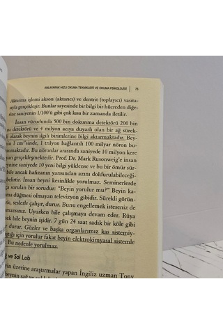 Anlayarak Hızlı Okuma Teknikleri Ve Okuma Psikolojisi Murat Tunalı