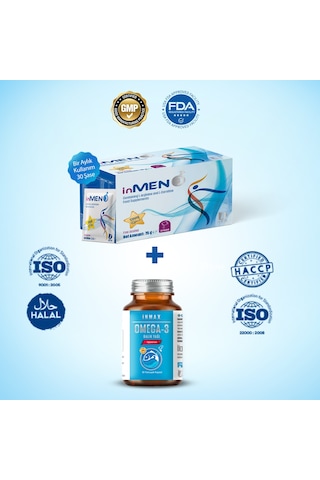 Inmen Omega 3 Takviye Edici Gıda 30 Şase Inmen Omega 3 Takviye Edici Gıda 30 Şase