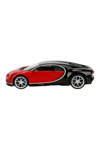 1:14 Bugatti Chiron Uzaktan Kumandalı Işıklı Araba - Kırmızı-siyah