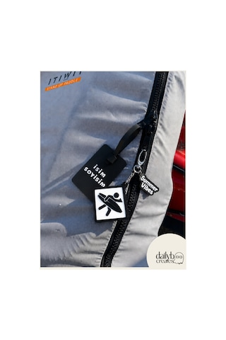 Paddle Board Charm Anahtarlık -summer Vibes Figürlü Çanta Aksesuarı-kutu İçecek Açacaklı Anahtarlık-3d Dekoratif Baskı-siyah Siyah