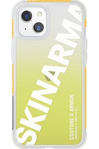 Apple Uyumlu iPhone 13 Kılıf Skinarma Şeffaf Airbag Tasarımlı Keisha Kapak Sarı