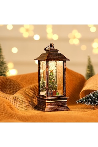 Novahub Yeni Yaratıcı Yağ Parlayan Noel Mum Masaüstü Lambası Lambası Lambası Gece Dekorasyon 20 Du 20