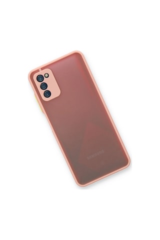 Cosmotex Newface Samsung Galaxy Uyumlu A03s Kılıf Montreal Silikon Kapak - Pembe