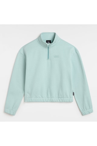 Vans Half Zip Mock Pullover Gray Mis Gray Mıst