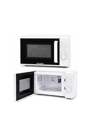20l 700w Mikrodalga Fırın - 5 Güç Kademesi, Buz Çözme, Beyaz