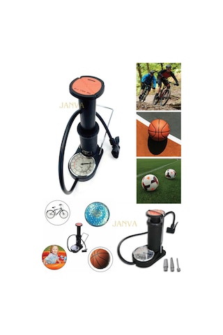 Ayak Pompası Dereceli Araba Bisiklet Top Havuz Kolluk Şişme Yatak Kaliteli Yer Kaplamayan 180 Psi