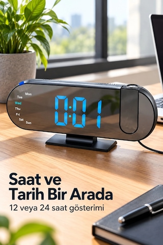 Kargo Ds3827 Masa Saati Najmaddin Çok Renkli