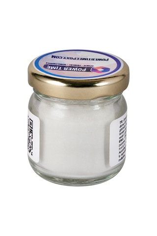 Sedefli Metalik Toz Pigment Boya / Beyaz Gümüş / Epoksi Için