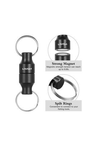 Lixada 2 Adet Lixada Sinek Balıkçılık Manyetik Net Serbest