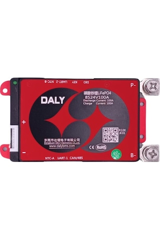 Daly Smart 8s 24v 100a Can/rs485 Lifepo4 Bms