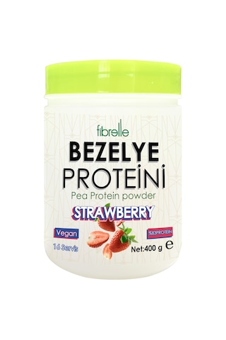 Fibrelle Bezelye Protein Çilek Aromalı 400 G