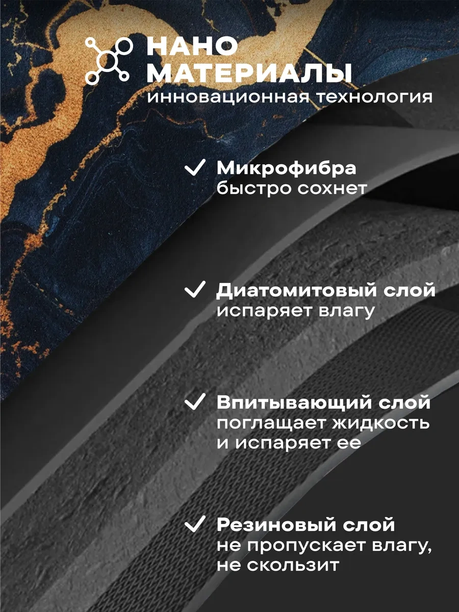 Unison Diatomit Emici Kurutma Nano Matı 40x50 313747003 Siyah