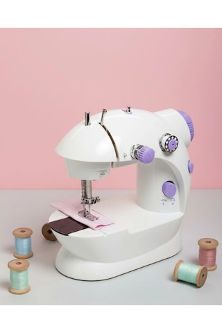 Mey İthalat Elektrikli Mini Dikiş Makinesi Pratik Ev Yardımcısı -
