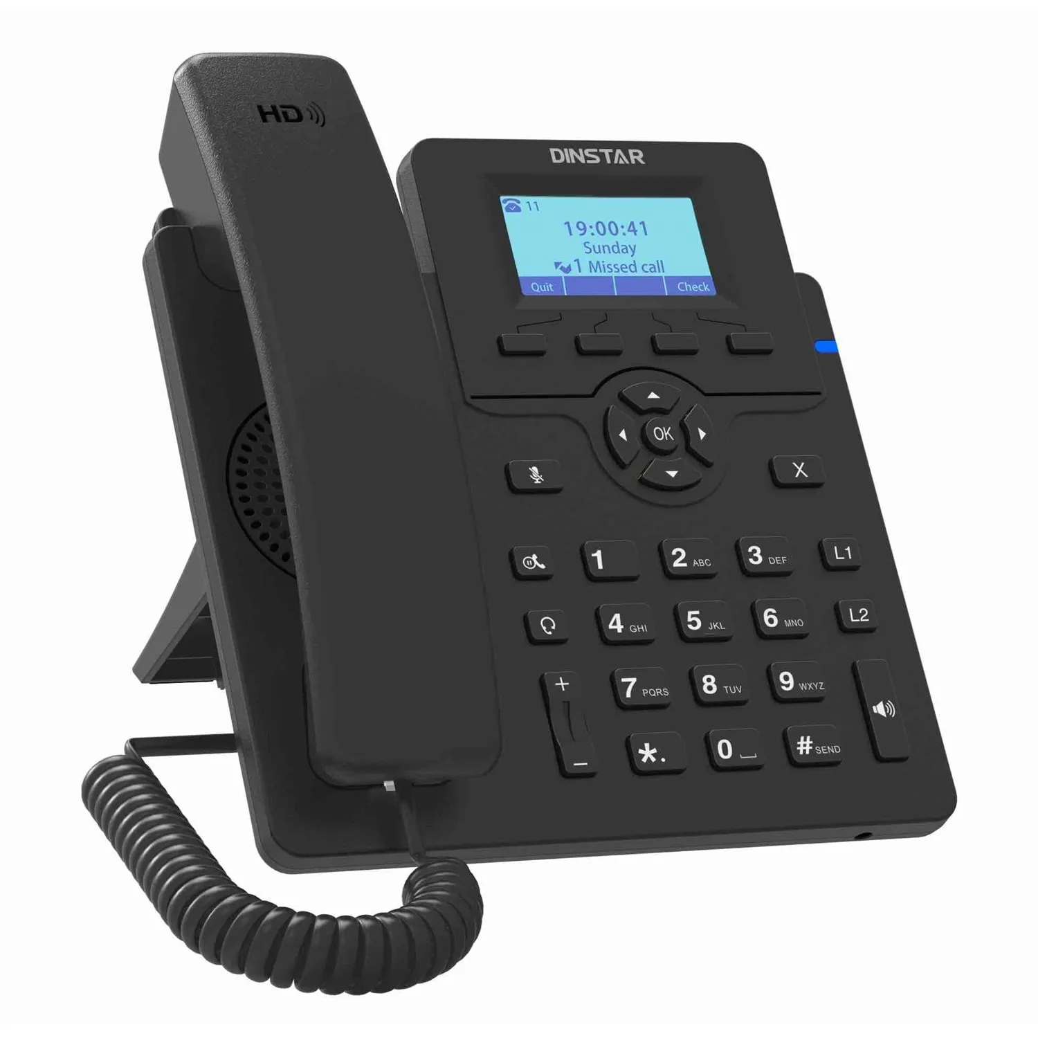 Dınstar C60u Masaüstü Ip Telefon